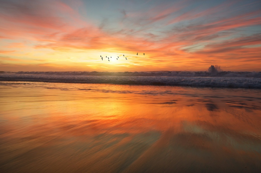 Sunrise at the Ocean