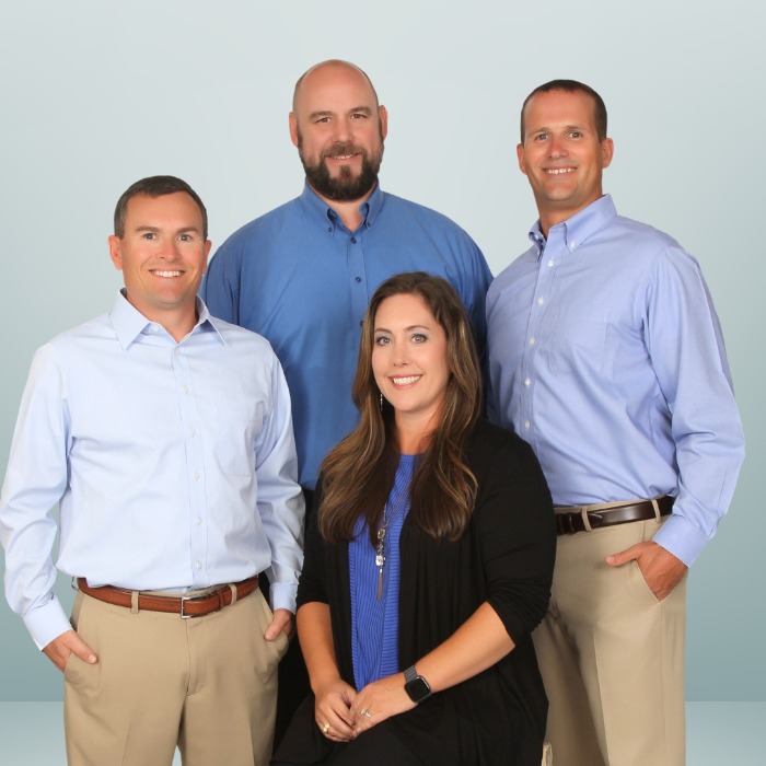 Dr. Jason Degenhardt, DC. Dr. Shane Isdale, DC. Dr. Jessica Bryant, DC. Dr. Ryan Vaughn, DC. 