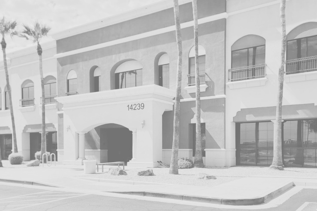 AFC Surprise Clinic building entrance showcasing modern architecture and welcoming atmosphere.