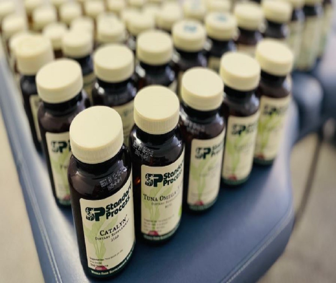 The 50+ bottles that Dr Schulz is currently taking, remember they are just food smashed into tablets