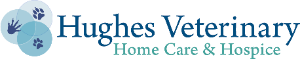 Hughes Veterinary Home Care  Hospice Logo